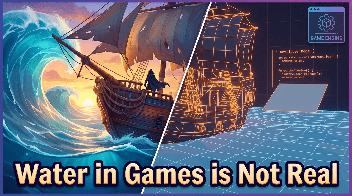 Water in Games is Not Real