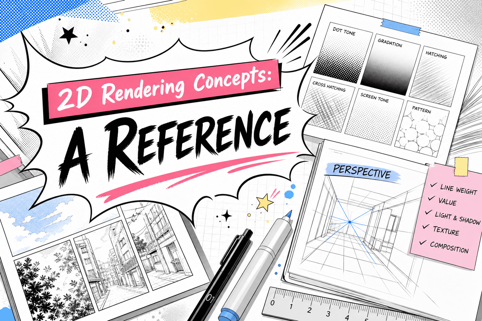 2D Rendering Concepts: A Reference