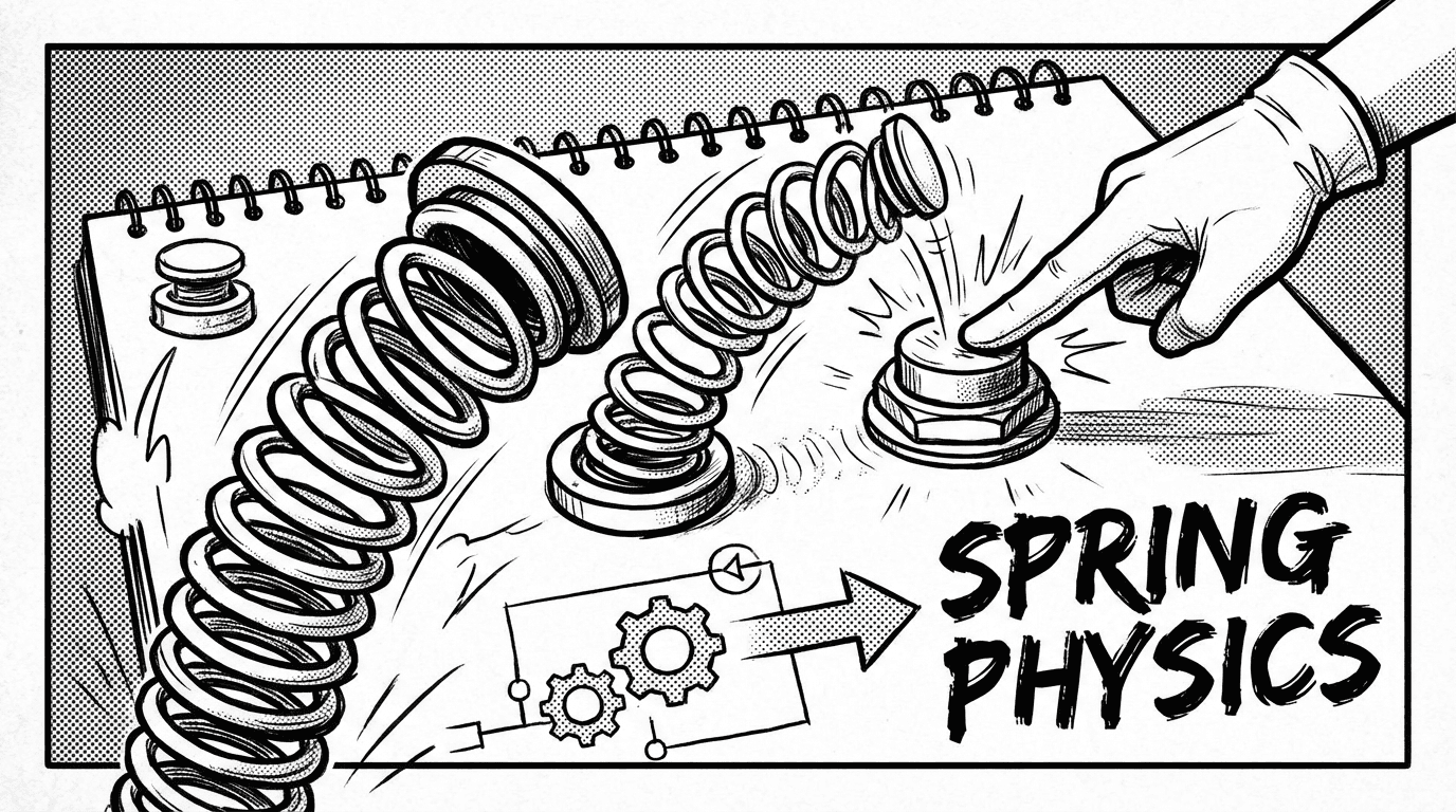 How to implement spring physics buttons with Framer Motion